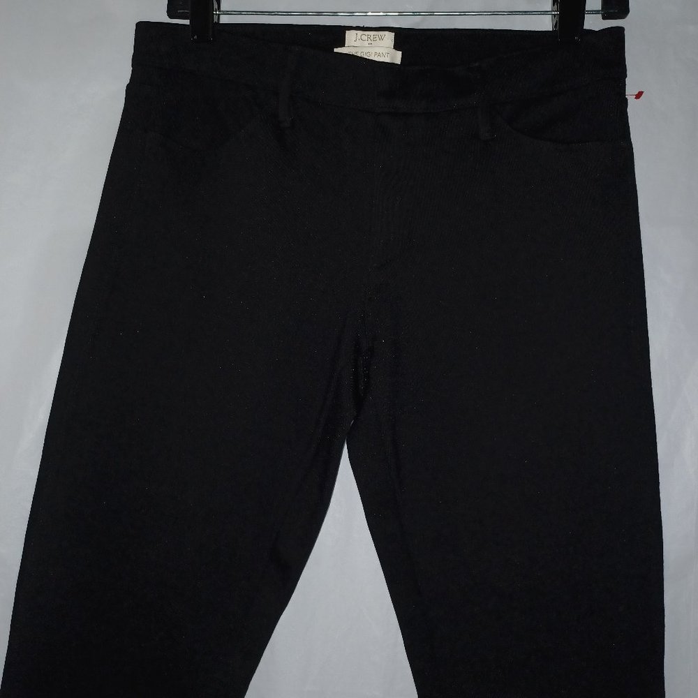 J. CREW THE GIGI PANTS BLACK SIZE 4